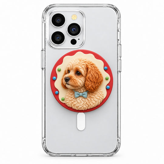 Candy Dog Portrait MagSafe Phone Grip