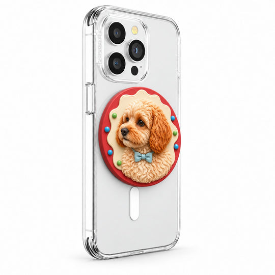 Candy Dog Portrait MagSafe Phone Grip