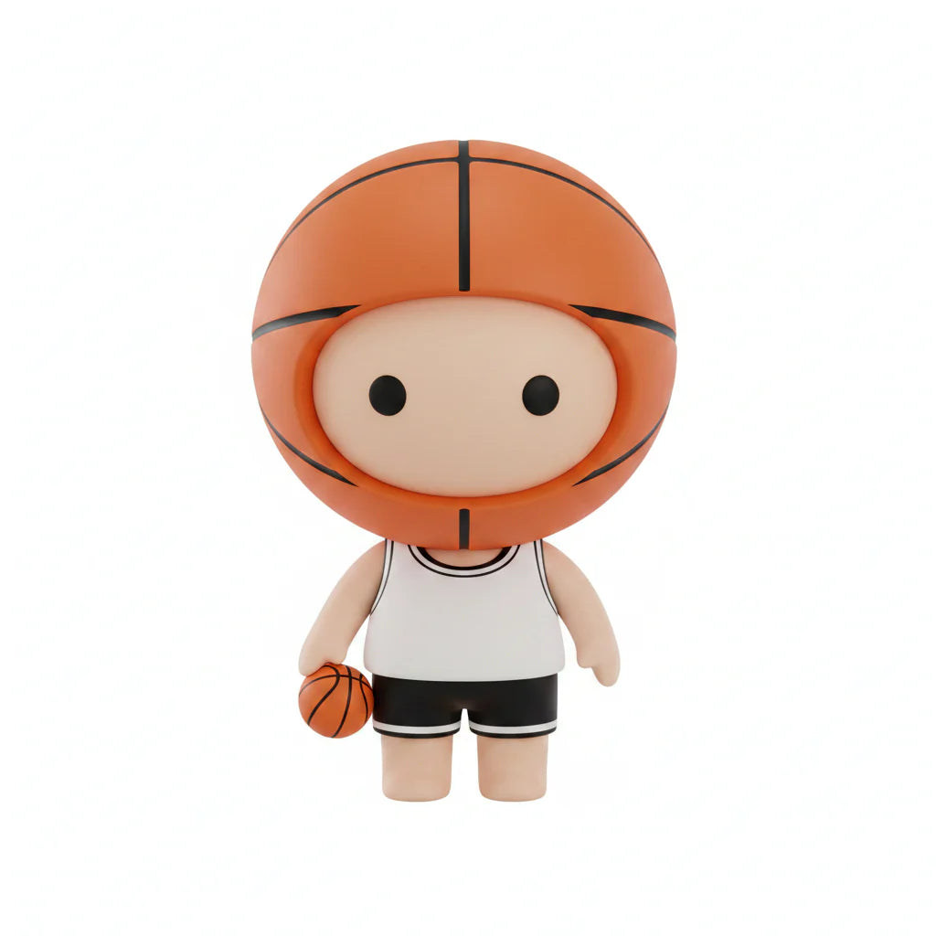 Court King - Helmet Babies Art Toy Figurine