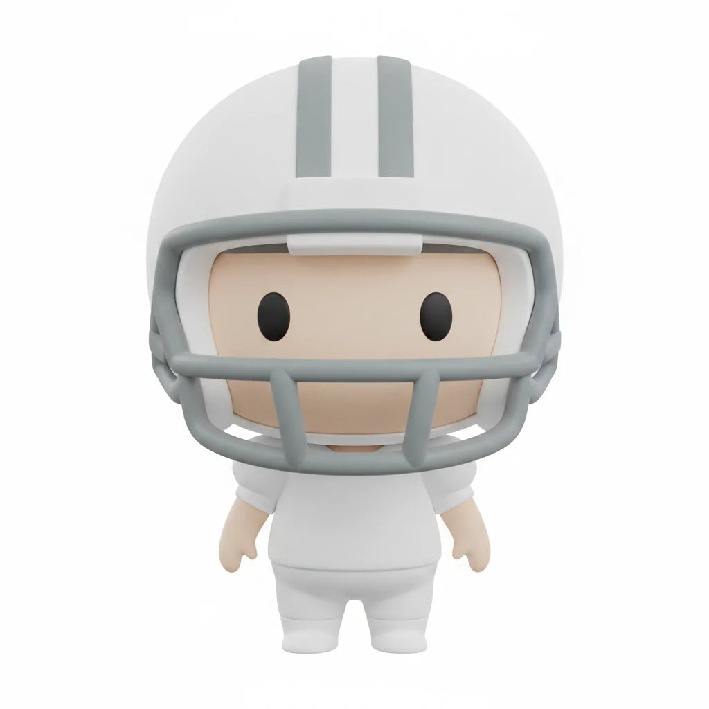 Gridiron Rookie - Helmet Babies Art Toy Figurine