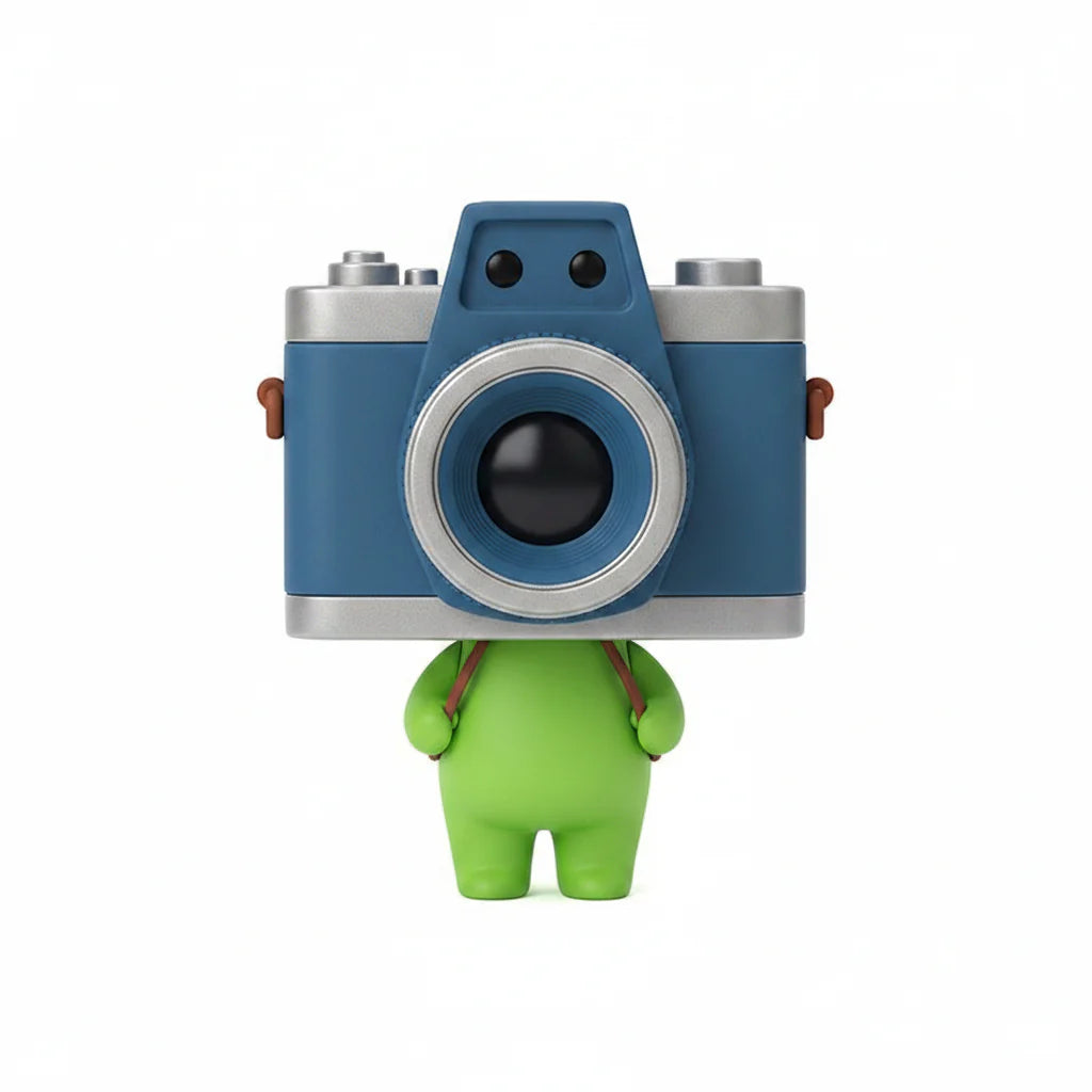 Shutter Scout - Helmet Babies Art Toy Figurine