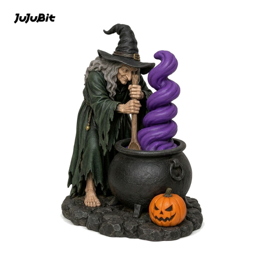 Cauldron Witch-Detailed Sculpt Miniature for RPG, Display & Collection
