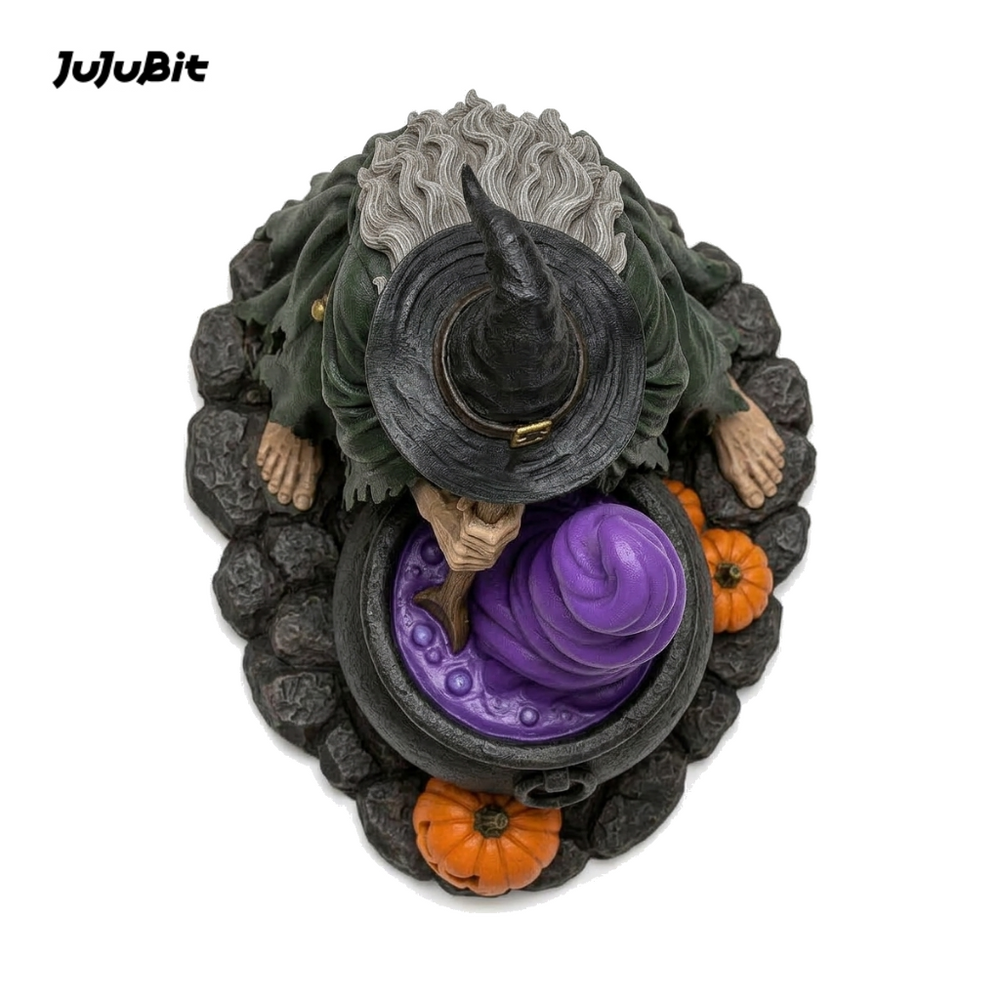 Cauldron Witch-Detailed Sculpt Miniature for RPG, Display & Collection