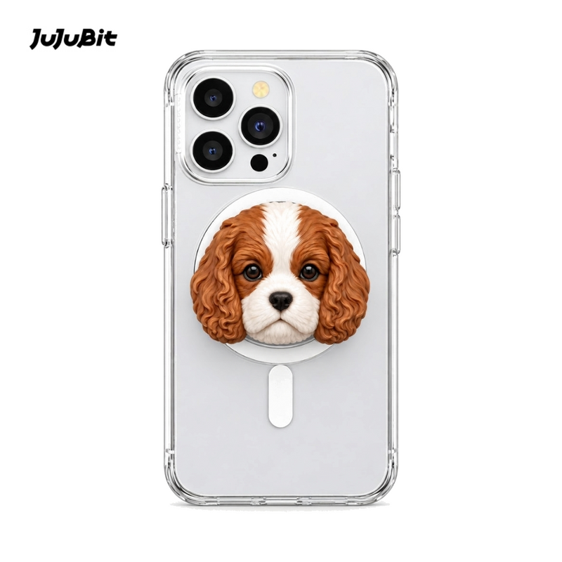Cavalier King Charles Spaniel Magnetic Phone Grip