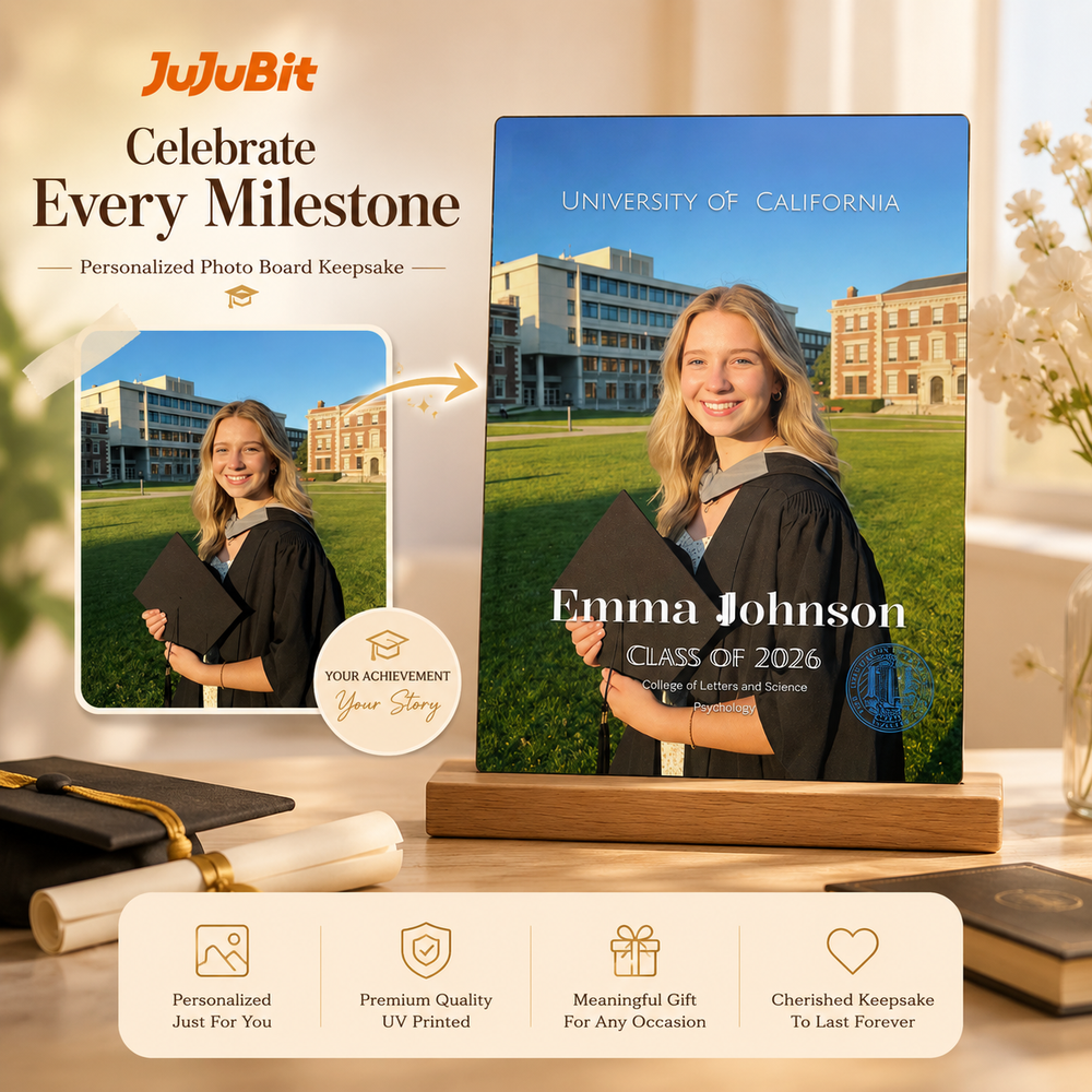 Custom Acrylic Photo Board | Personalized Keepsake for Life’s Special Moments