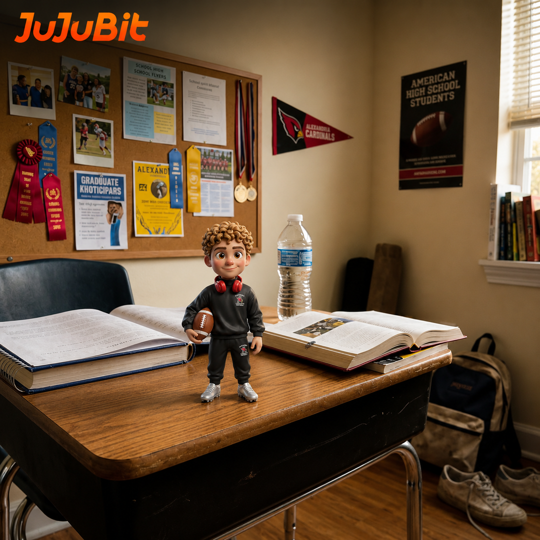 Custom Cinematic Figurine — Cartoon-Style 3D Figure