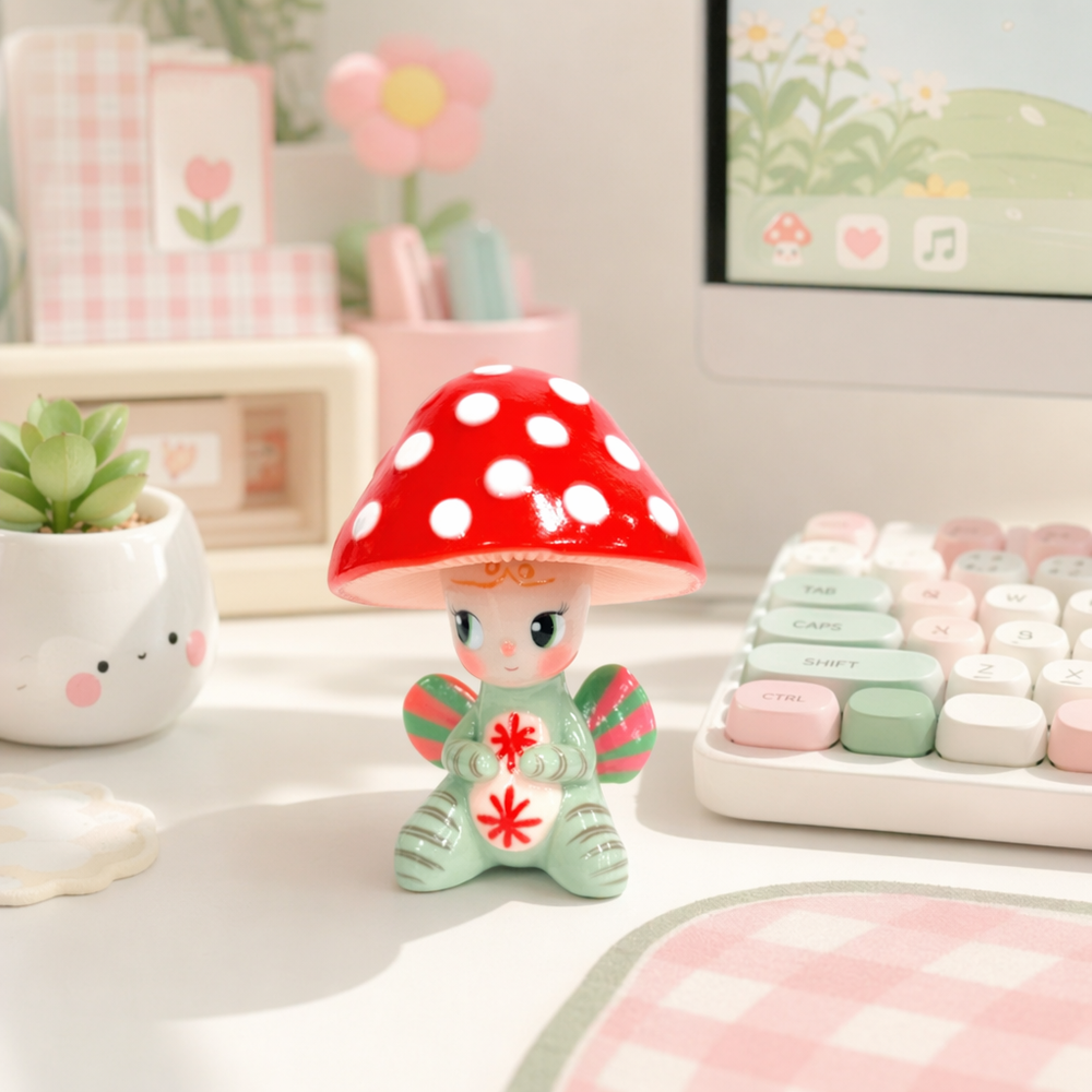 MOLULU — Guardian of Passion | JuJuBit Collectible Art Toy for Gifting, Desk Decor & Display