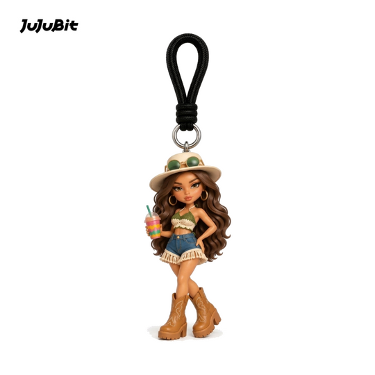 Chic Girl Keychain