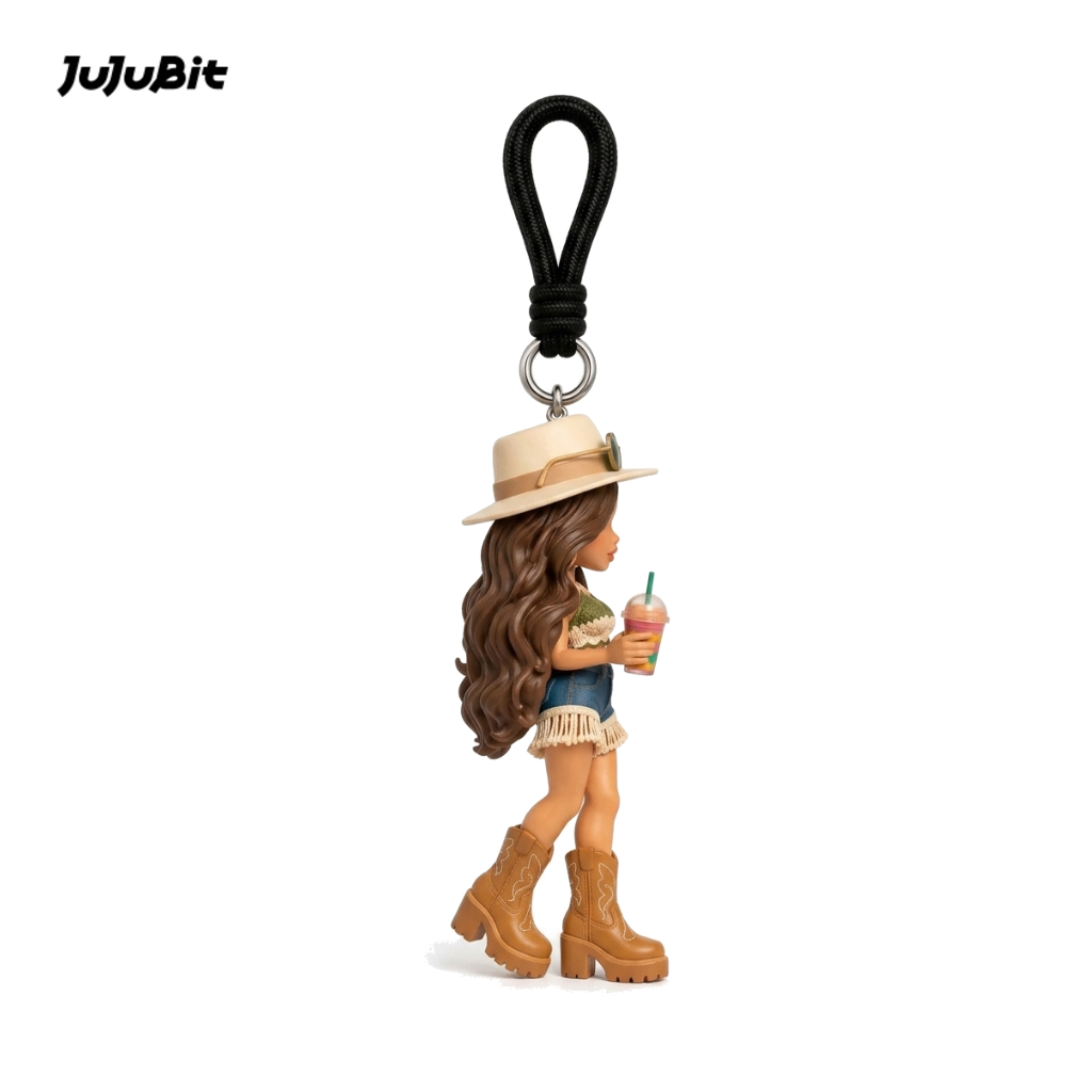 Chic Girl Keychain