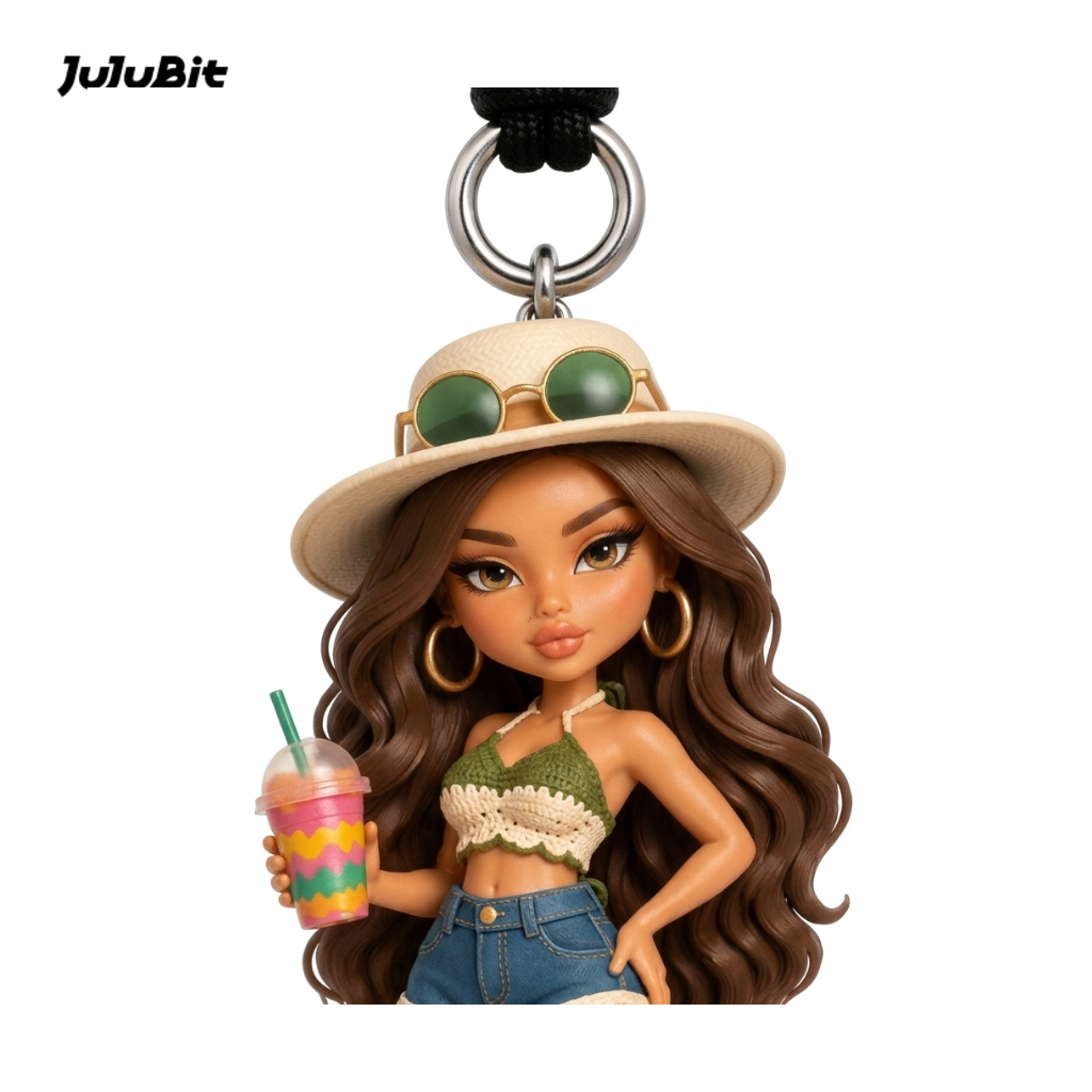 Chic Girl Keychain