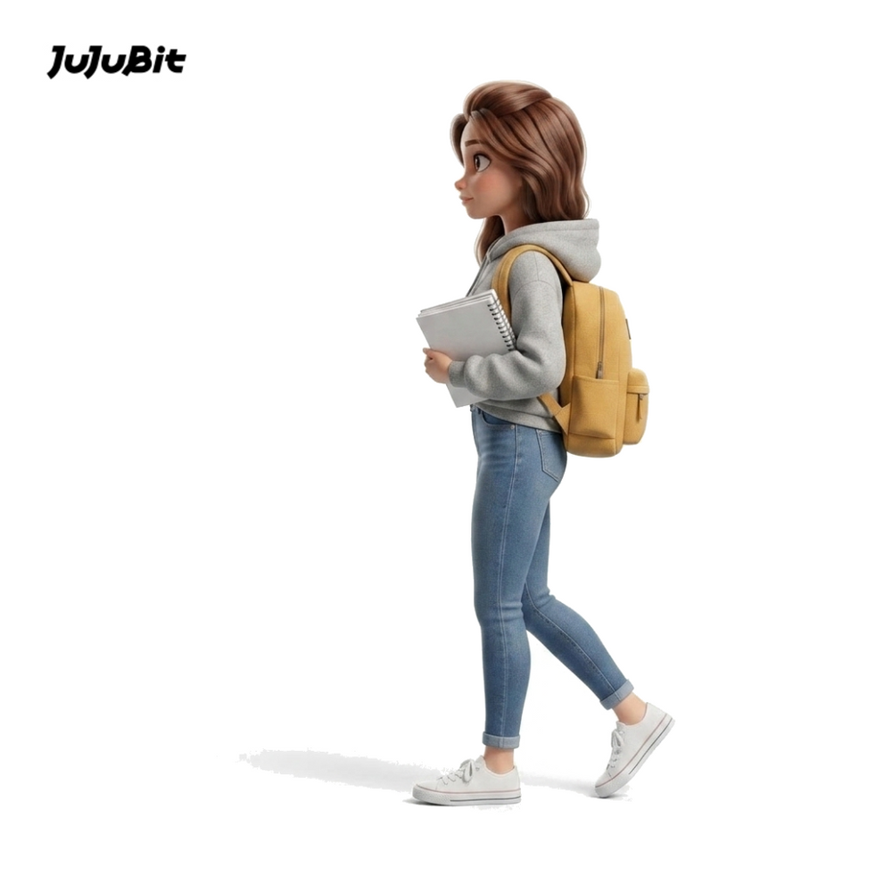 Pixar Style - Campus Stride
