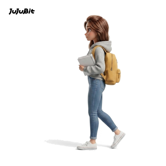 Pixar Style - Campus Stride