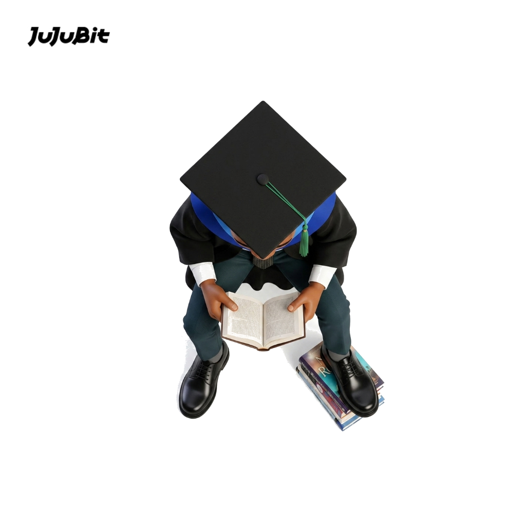 Pixar Style - Studious Graduate