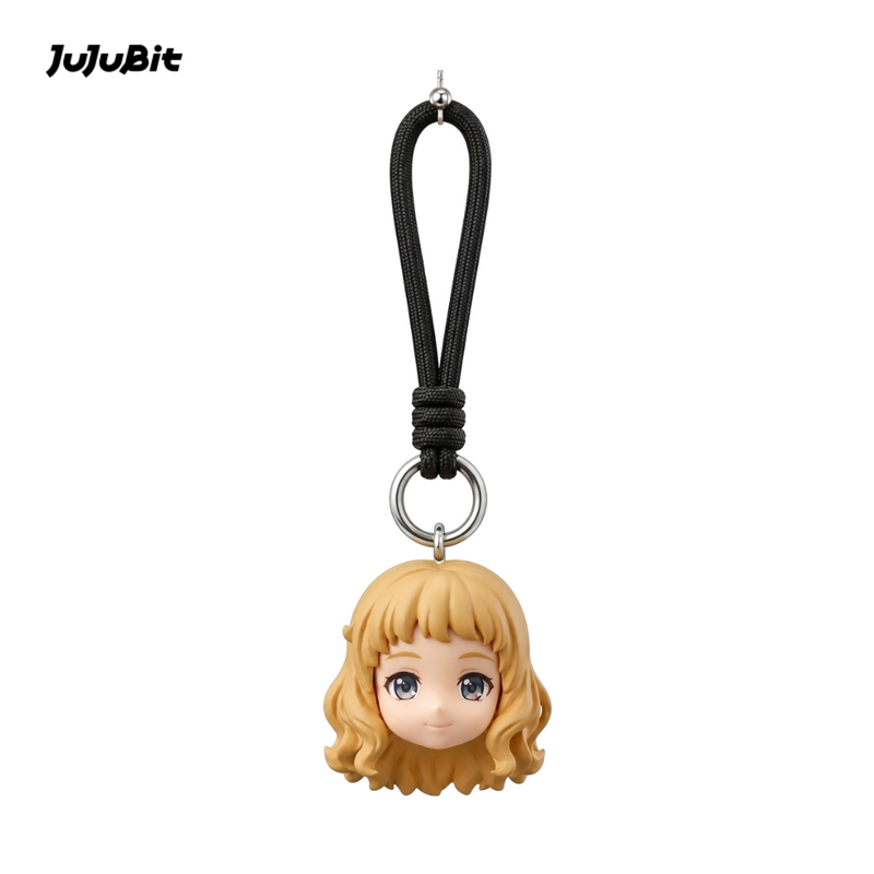 Golden Curls Girl｜Classic Chibi Keychain