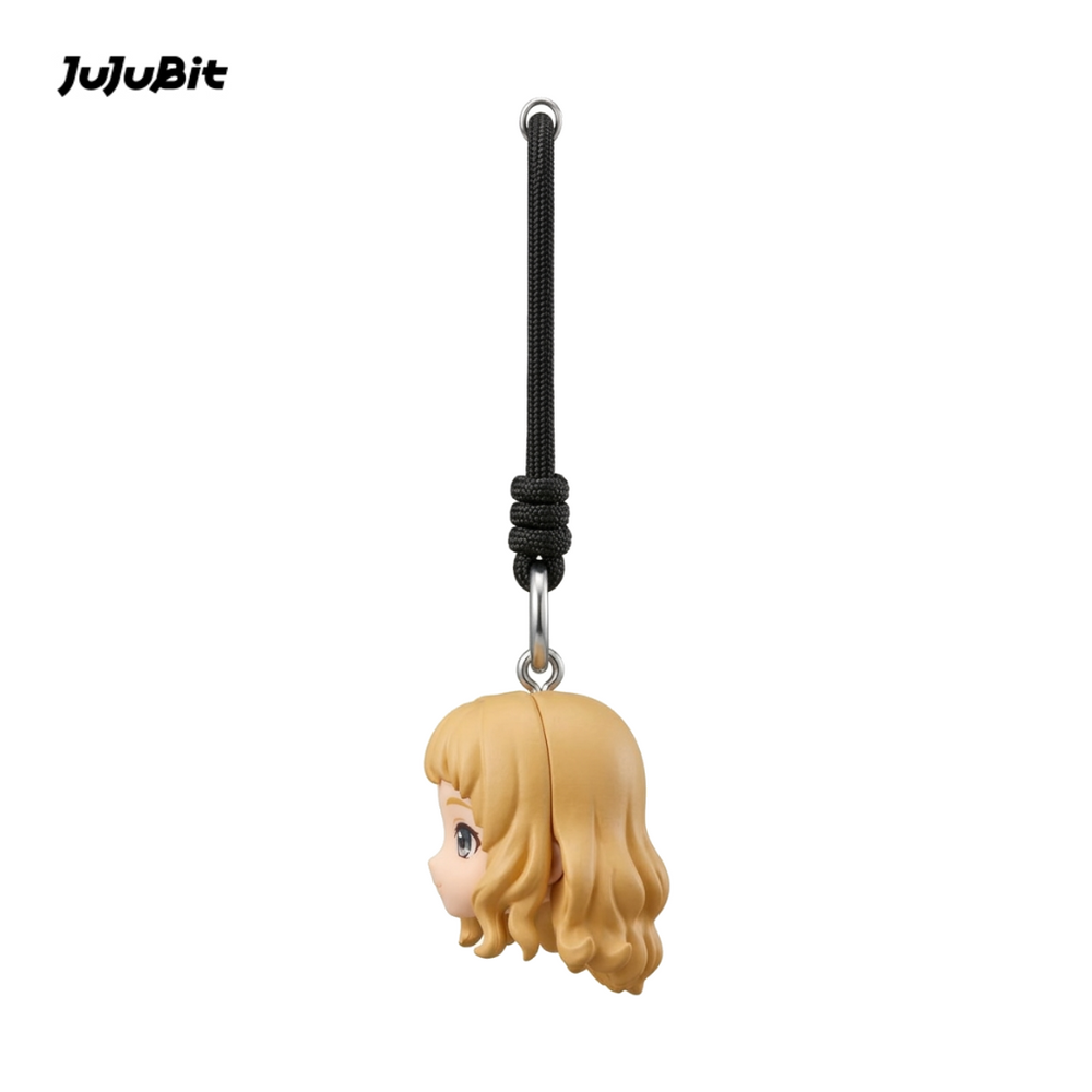 Golden Curls Girl｜Classic Chibi Keychain
