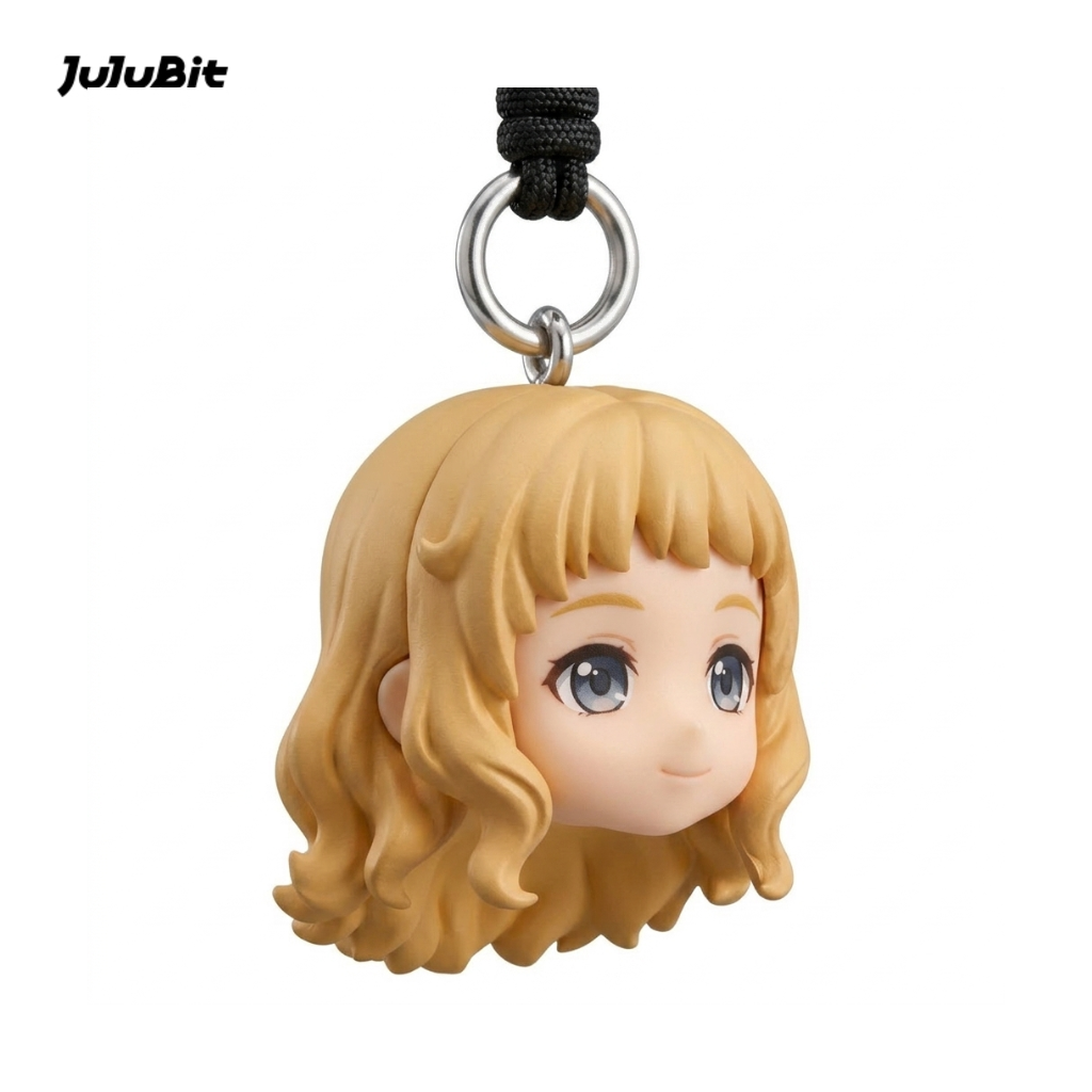 Golden Curls Girl｜Classic Chibi Keychain