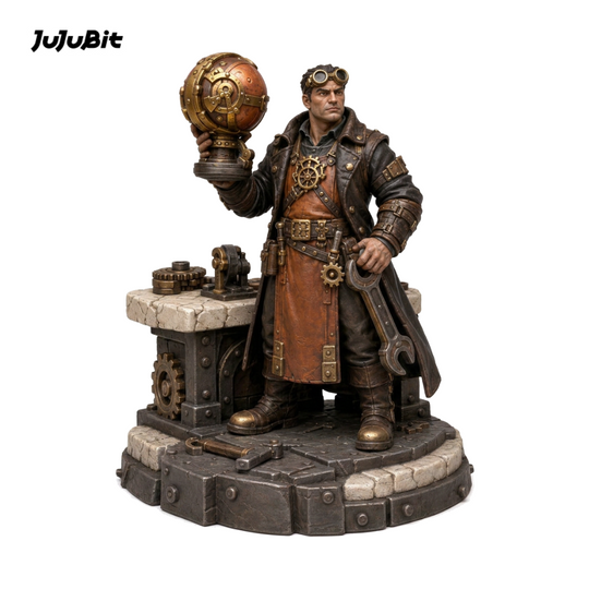 Cogsworn Artificer-Detailed Sculpt Miniature for RPG, Display & Collection