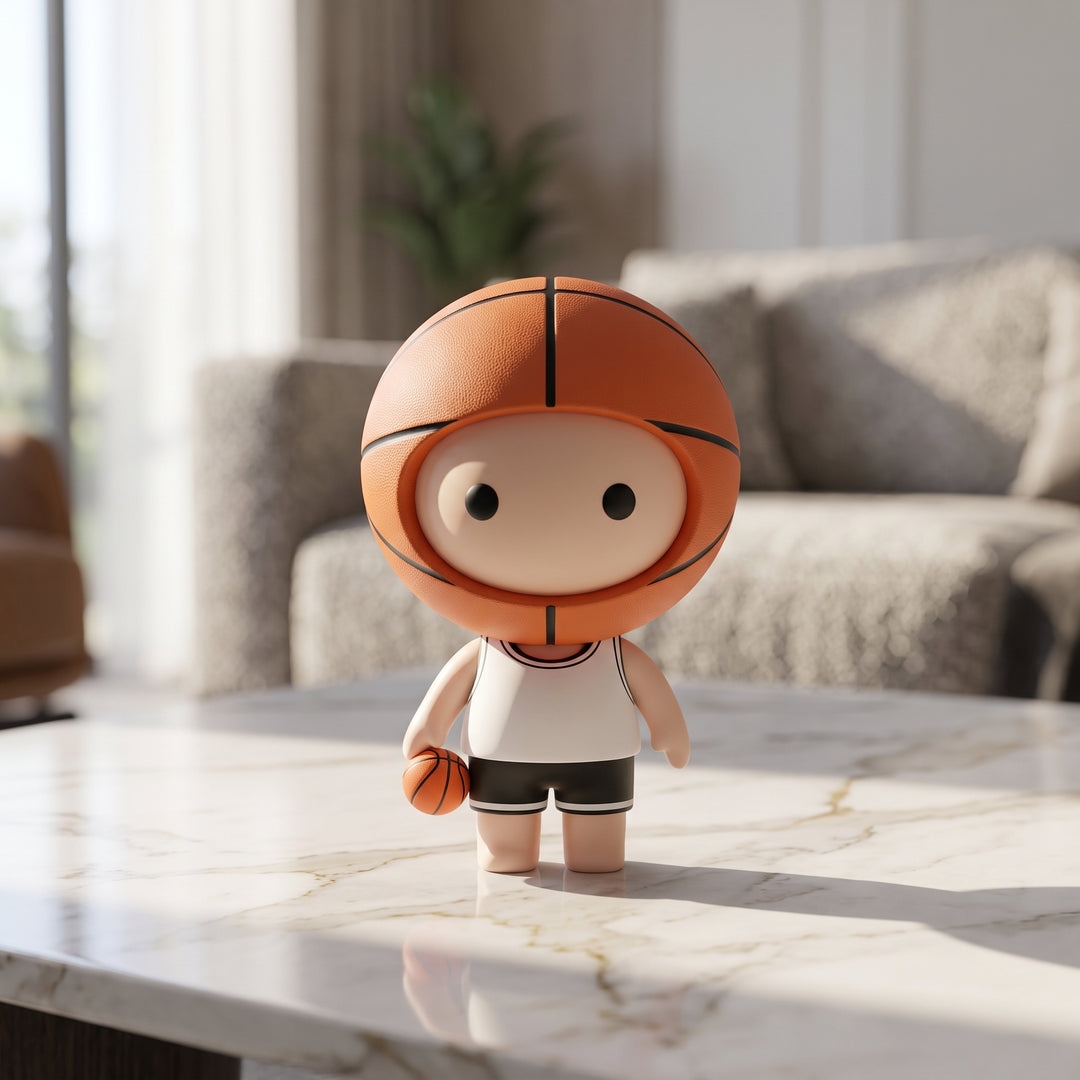 Court King - Helmet Babies Art Toy Figurine