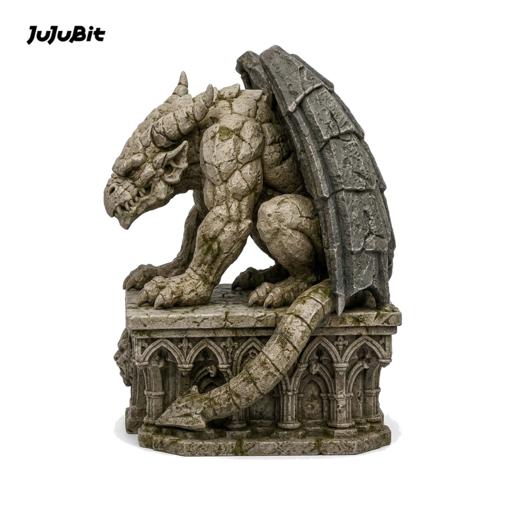 Cragspire Stone Gargoyle-Detailed Sculpt Miniature for RPG, Display & Collection