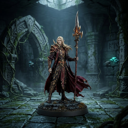 Crimson Blazeforge-Detailed Sculpt Miniature for RPG, Display & Collection Regular price