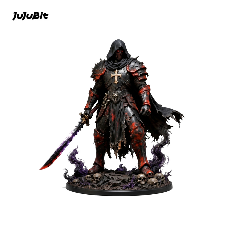 Crimson Monarch-Detailed Sculpt Miniature for RPG, Display & Collection