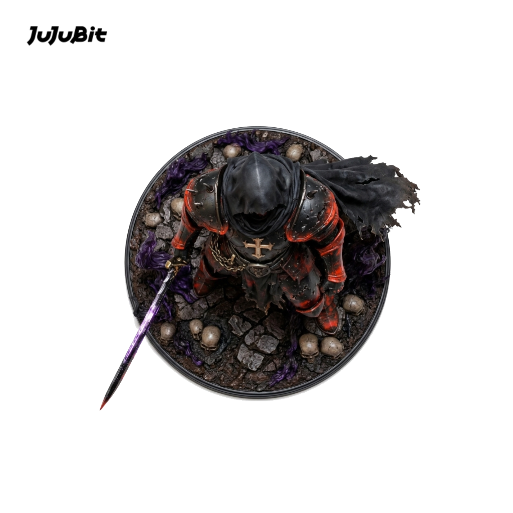 Crimson Monarch-Detailed Sculpt Miniature for RPG, Display & Collection