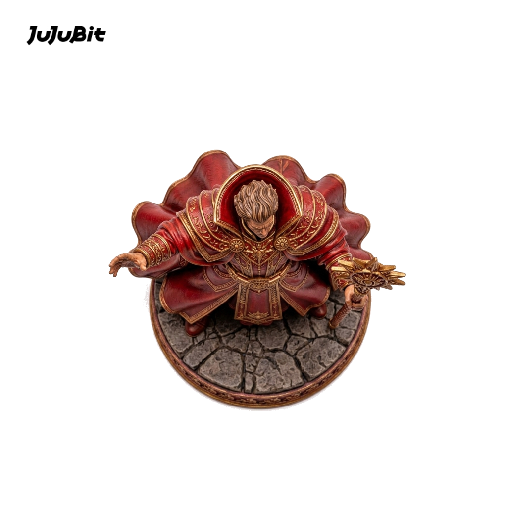 Crimsonfire Battle Mage-Detailed Sculpt Miniature for RPG, Display & Collection