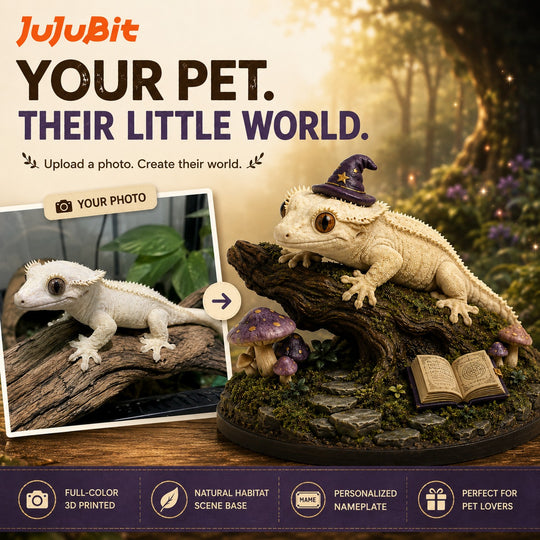 Custom Exotic Pet Figurine | Turn Your Pet Into a Magical Mini World