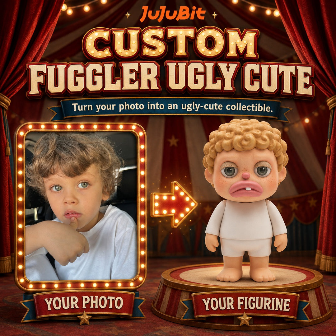 Custom Fuggler Ugly Cute Figurine | Transform Your Photo into a Playful Collectible