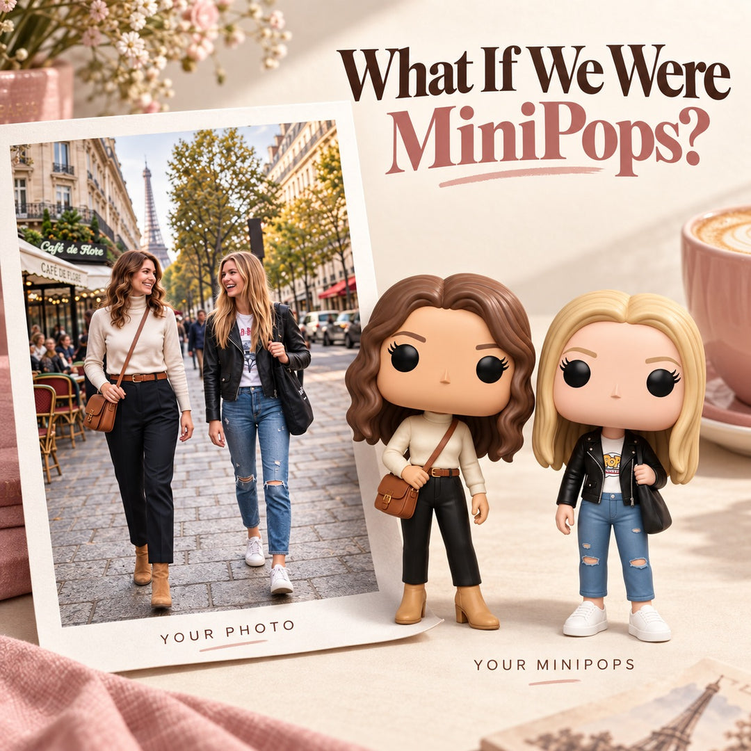Custom MiniPop Keychain | Personalize Your Own Fun Collectible