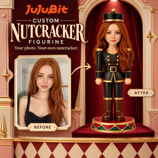 Custom Nutcracker Figurine | Turn Your Photo into a Nutcracker