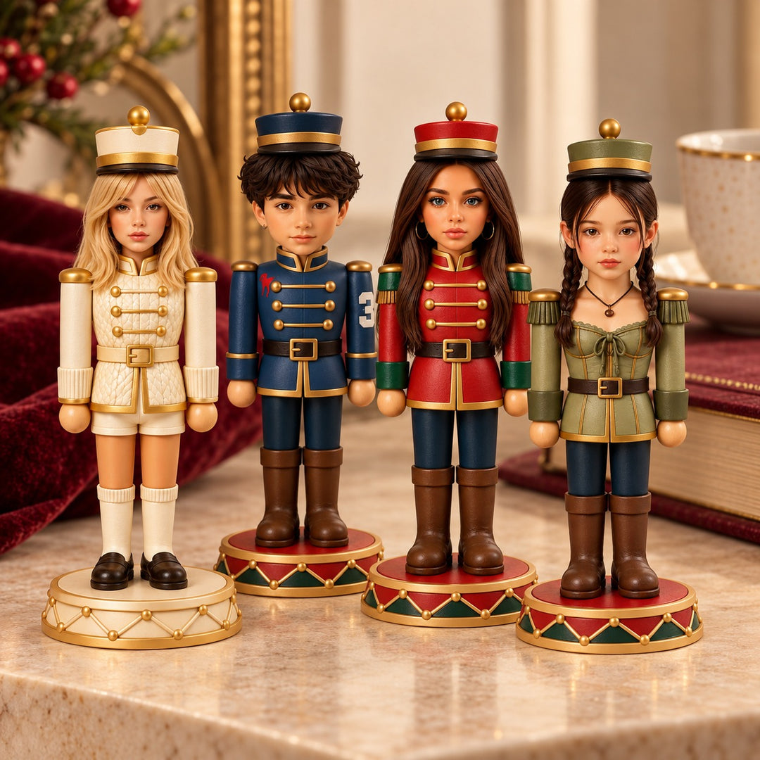 Custom Nutcracker Figurine | Turn Your Photo into a Nutcracker