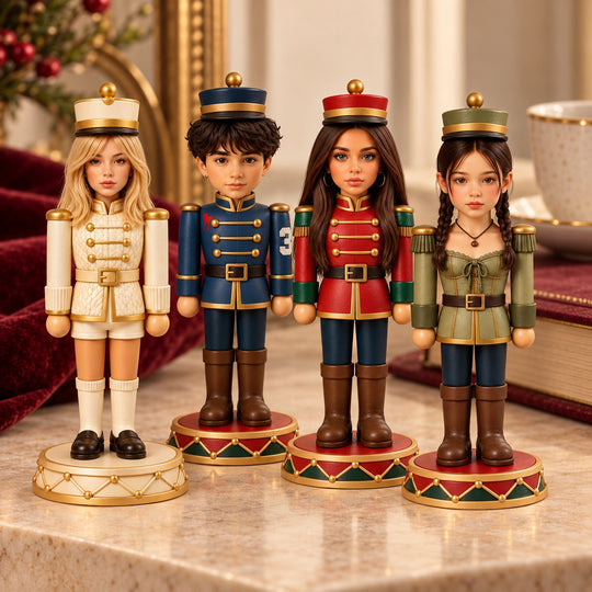 Custom Nutcracker Figurine | Turn Your Photo into a Nutcracker