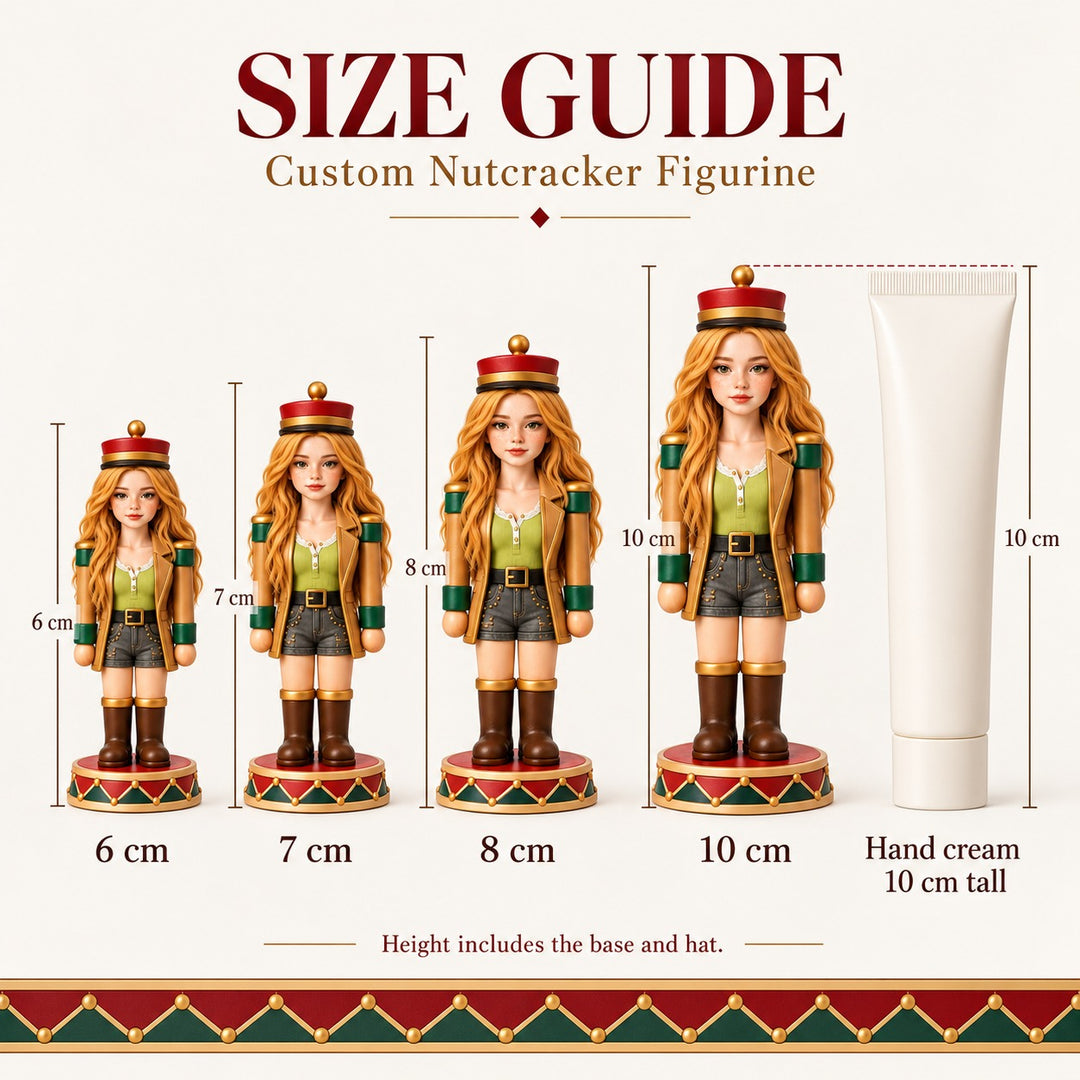Custom Nutcracker Figurine | Turn Your Photo into a Nutcracker