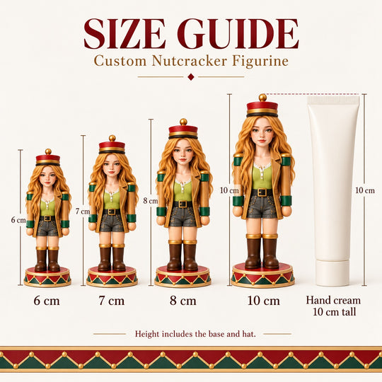 Custom Nutcracker Figurine | Turn Your Photo into a Nutcracker
