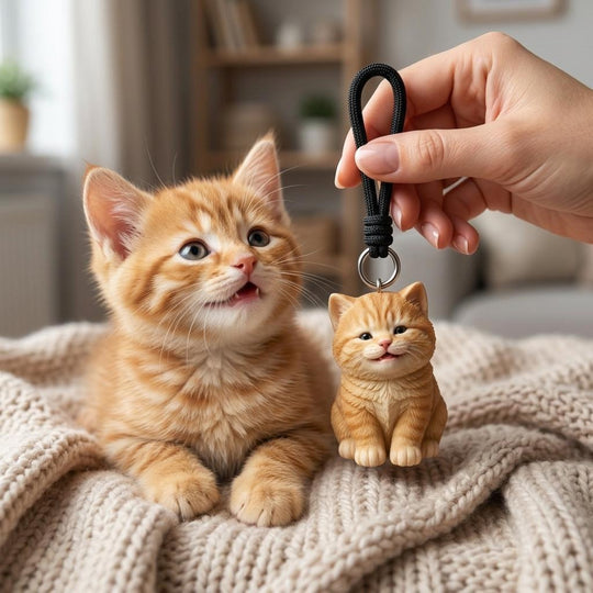 Custom Pet Keychain | Carry a Miniature Version of Your Furry Friend