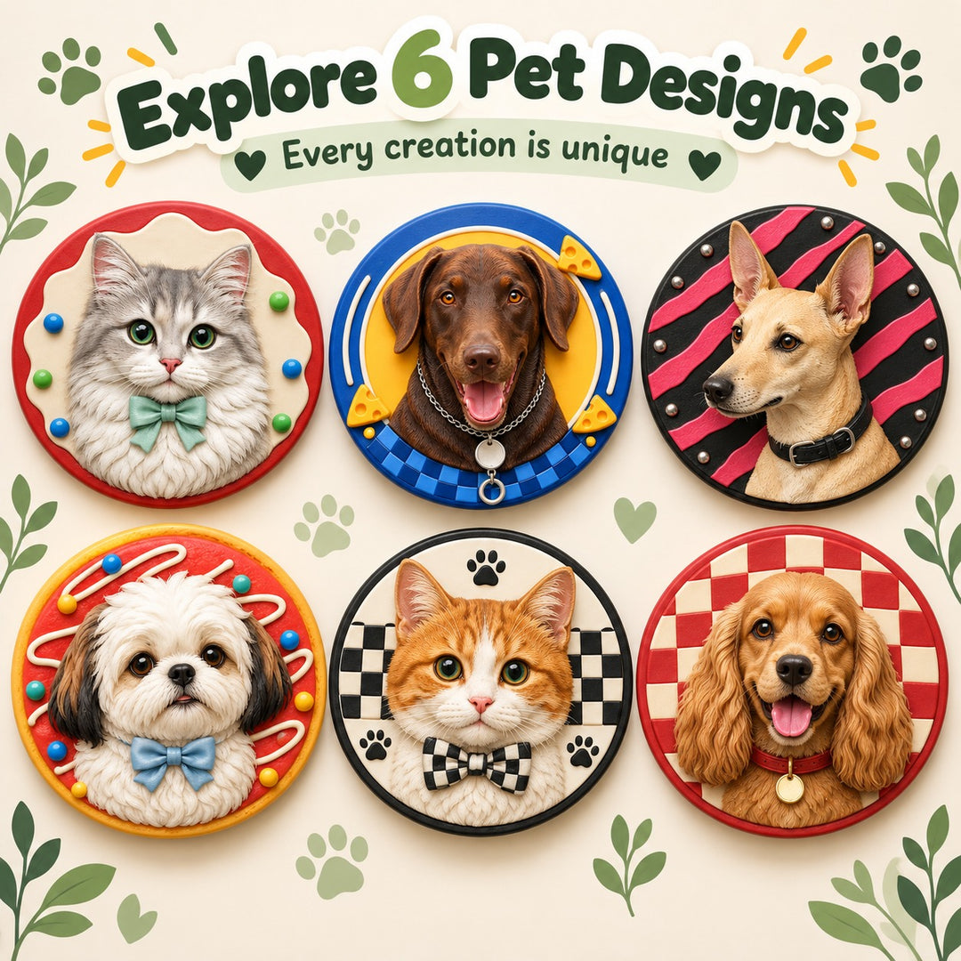 Custom Pet Portrait MagSafe Grip | Keep Your Furry Friend Close Anytime