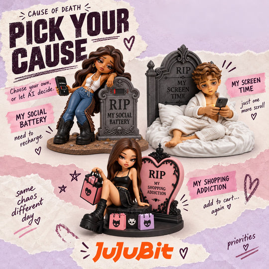 Custom Cause of Death Figurine | Capture Your Everyday Chaos in 3D