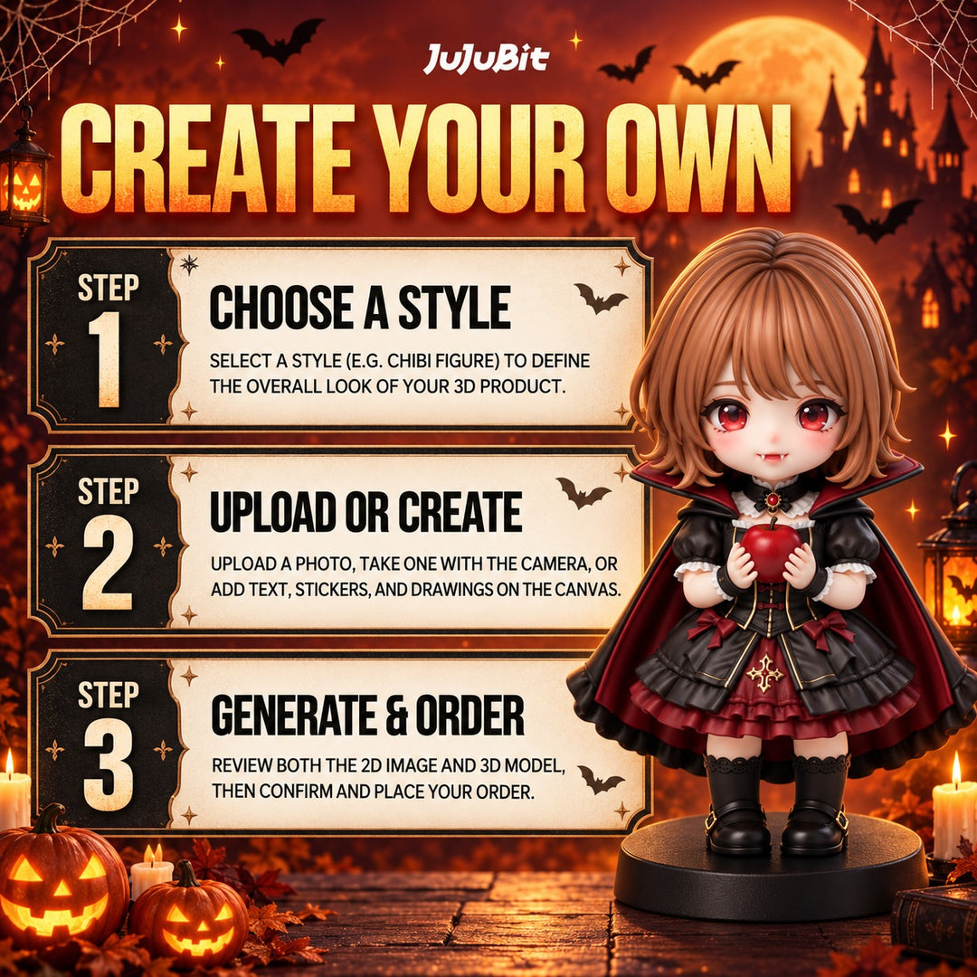 Custom Vampire Figurine | Bring Your Dark Fantasy to Life
