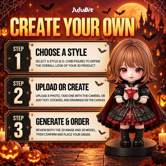 Custom Vampire Figurine | Bring Your Dark Fantasy to Life