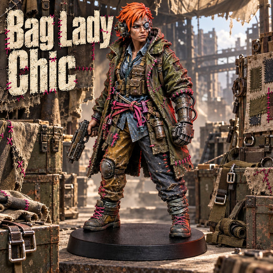 Cyberpunk Character Figurine | Bring Your Imagination to Life