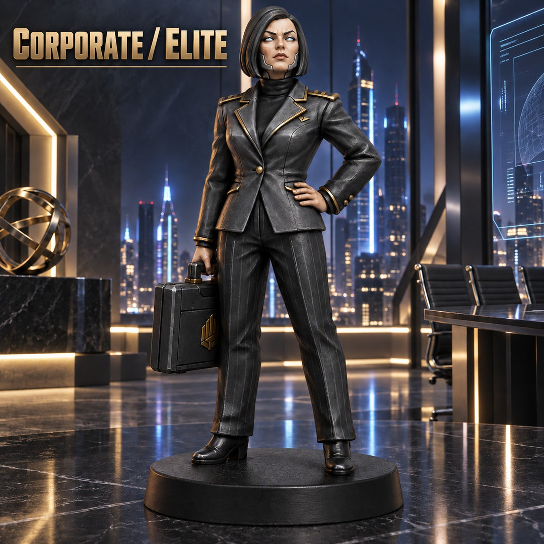 Cyberpunk Character Figurine | Bring Your Imagination to Life