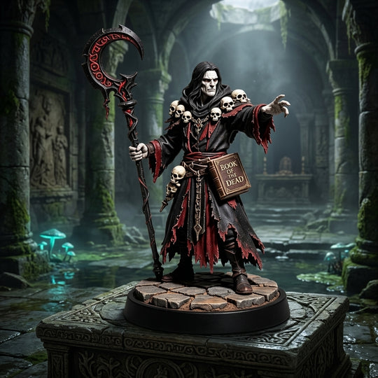 Death Lord-Detailed Sculpt Miniature for RPG, Display & Collection