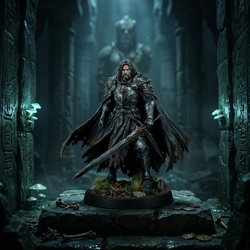Dark Lords-Detailed Sculpt Miniature for RPG, Display & Collection