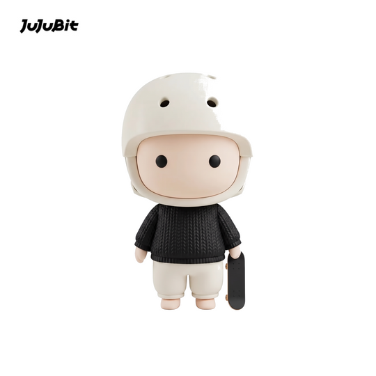 Deck Dynamo - Helmet Babies Art Toy Figurine