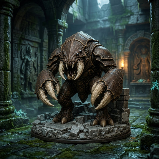 Deepclaw Umber Hulk-Detailed Sculpt Miniature for RPG, Display &amp; Collection