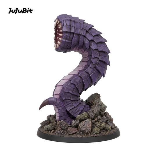 Deepmaw Purple Worm-Detailed Sculpt Miniature for RPG, Display &amp; Collection