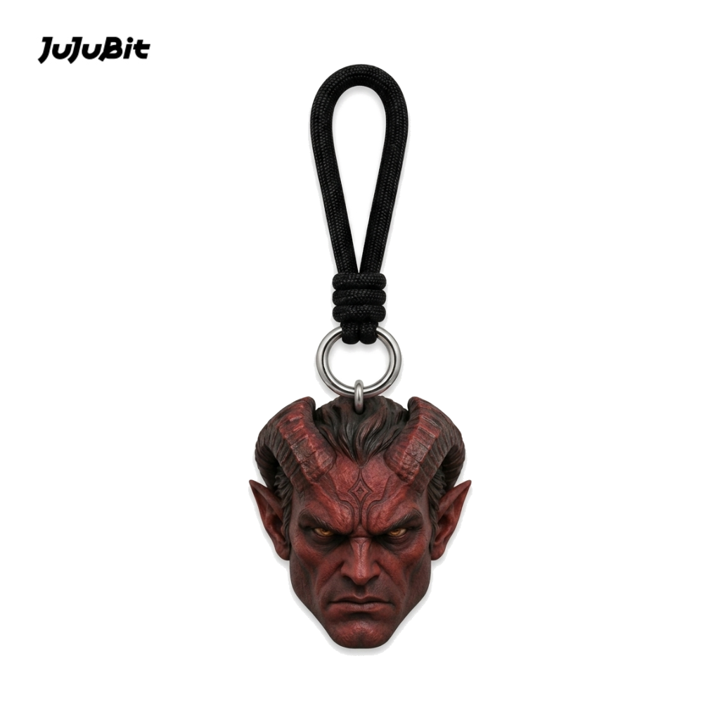 Demon Head Keychain