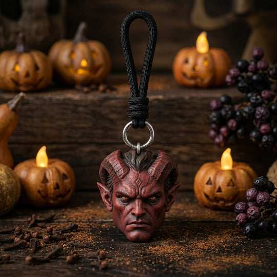 Demon Head Keychain