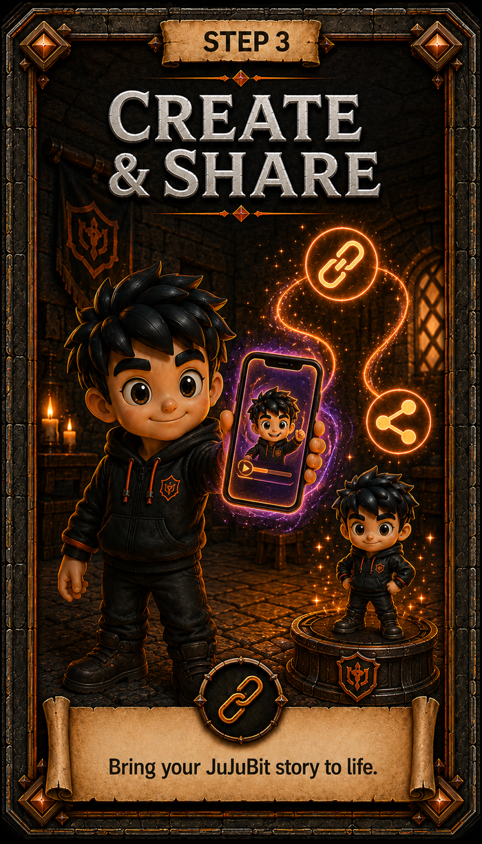 Step 3 Create & Share the Fun